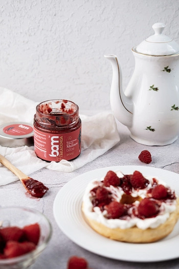 Dżem malinowy bez dodatku cukru, 200 g