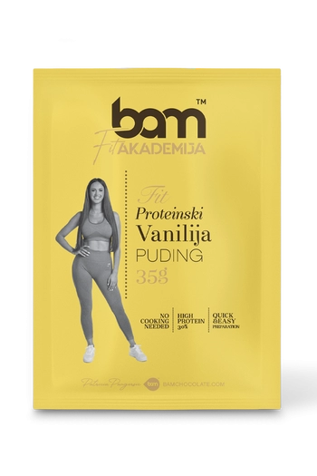 Pudding proteinowy waniliowy, ze słodzikiem