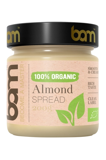 100% organiczna pasta migdałowa - 200g