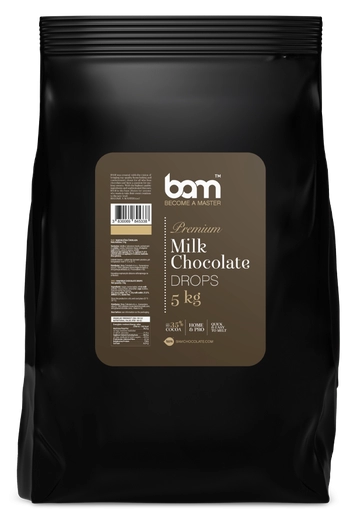 Krople mlecznej czekolady, 5 kg