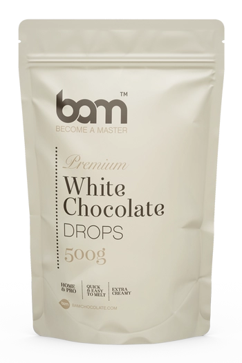 Krople białej czekolady, 500 g