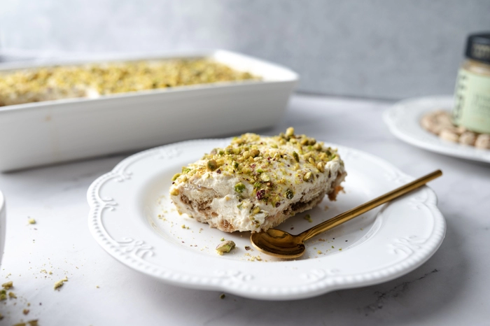 tiramisu z pistacjami